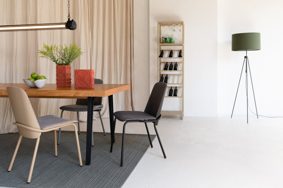 ZUIVER Lesley gulvlampe - grn jern