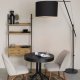 WHITE LABEL LIVING Tokio gulvlampe - sort jern