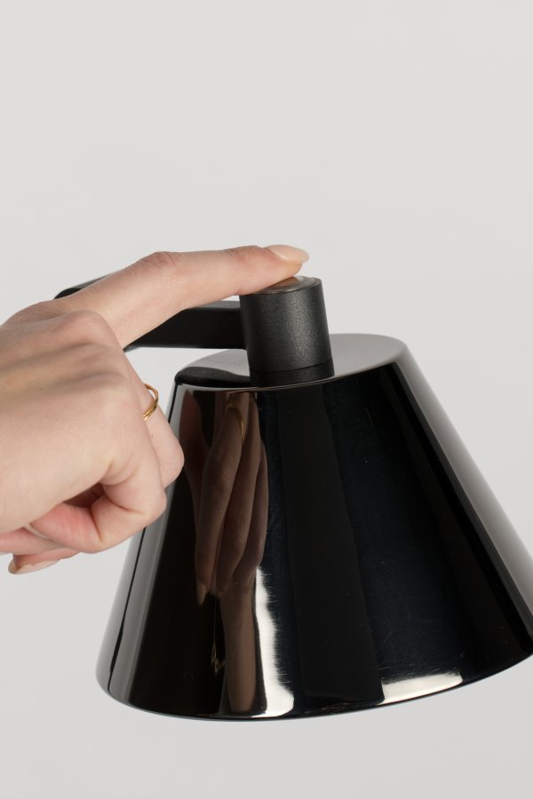 ZUIVER Lub gulvlampe - sort jern