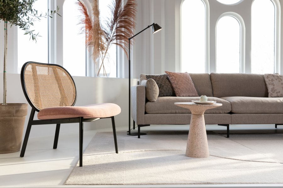 ZUIVER Lub gulvlampe - sort jern