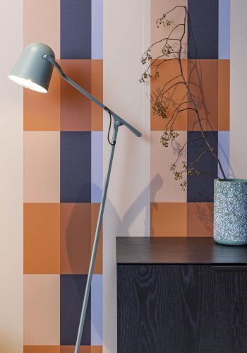 ZUIVER Lau gulvlampe - salvie grn jern