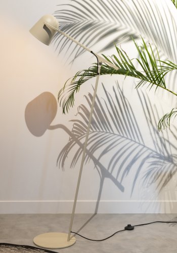 ZUIVER Lau gulvlampe - ris brun jern