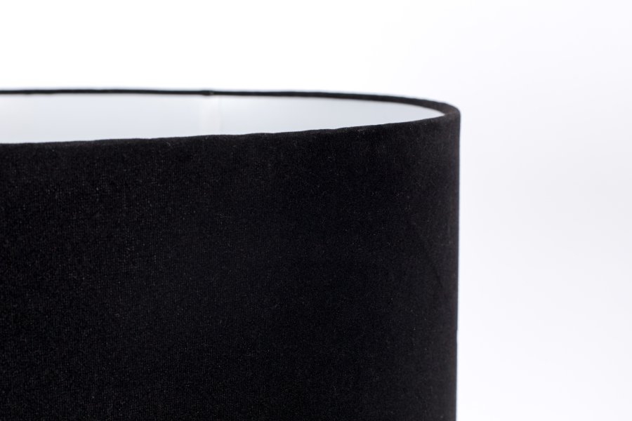 ZUIVER Totem gulvlampe - sort aluminium