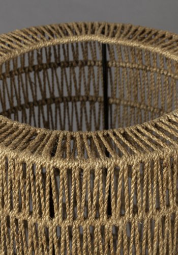 DUTCHBONE Kari gulvlampe - natur jute og jern