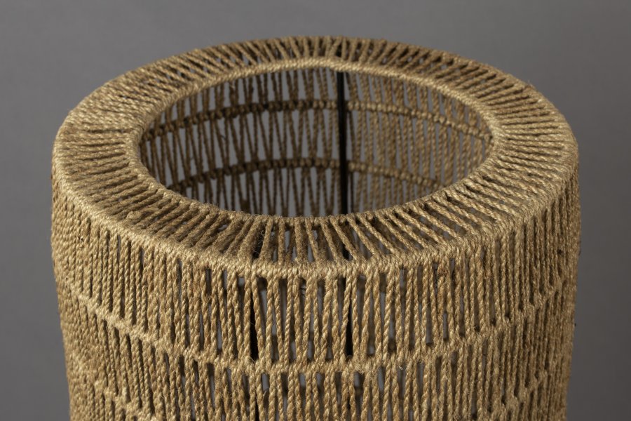 DUTCHBONE Kari gulvlampe - natur jute og jern