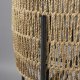 DUTCHBONE Kari gulvlampe - natur jute og jern
