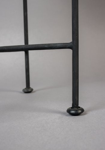 DUTCHBONE Kari gulvlampe - sort jute og jern