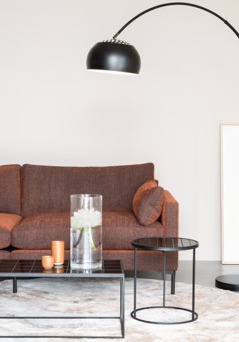 ZUIVER Bow gulvlampe - sort metal