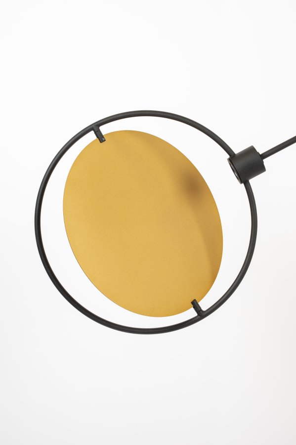 ZUIVER Sirius gulvlampe - sort jern