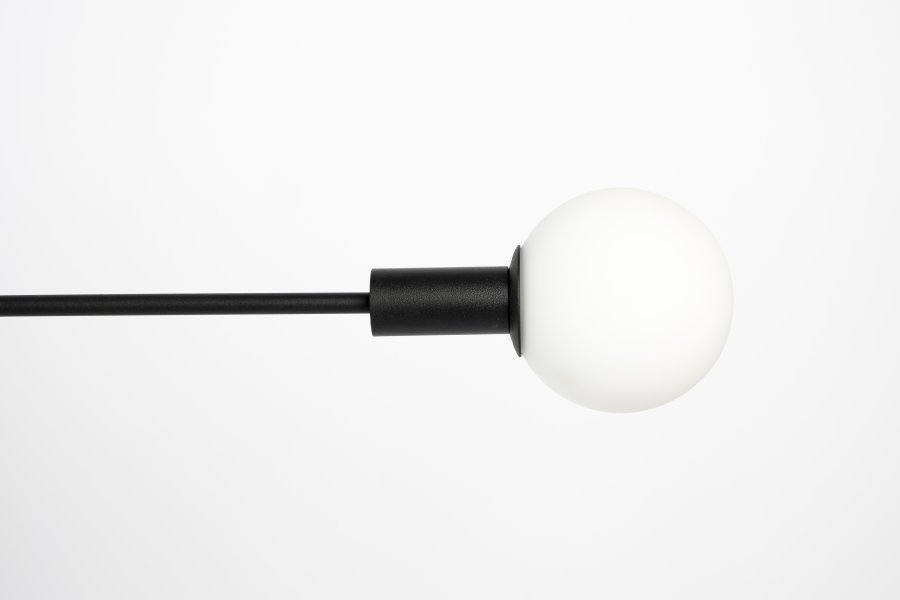 ZUIVER Sirius gulvlampe - sort jern