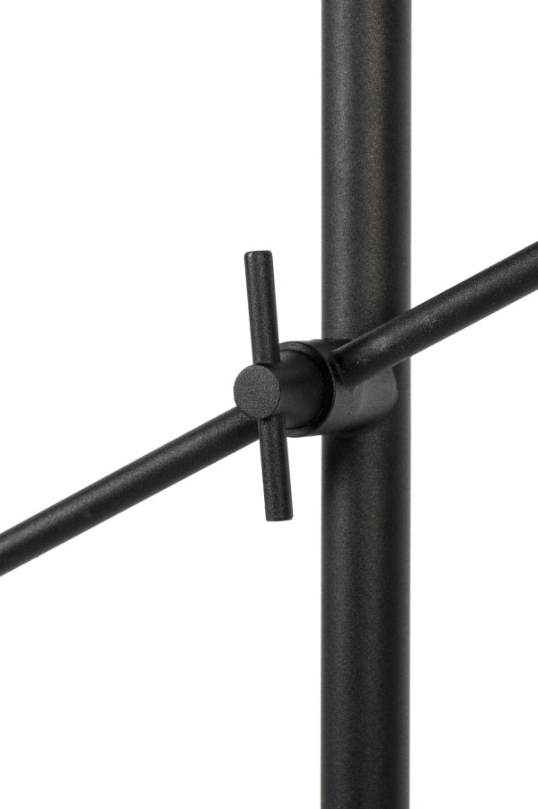 ZUIVER Sirius gulvlampe - sort jern