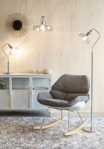 WHITE LABEL LIVING Anshin Green gulvlampe - grn glas