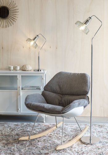 WHITE LABEL LIVING Anshin Green gulvlampe - grn glas