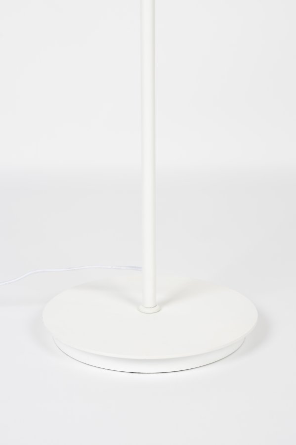 WHITE LABEL LIVING Shem gulvlampe - hvid jern