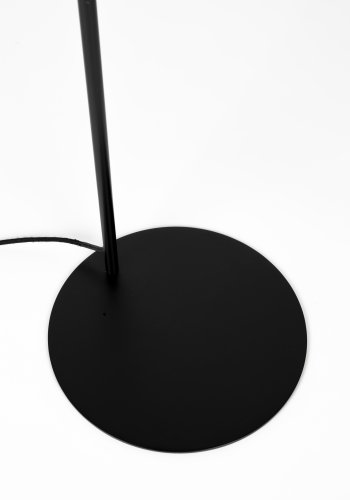 WHITE LABEL LIVING Jaylee gulvlampe - sort metal