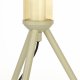 ZUIVER Scotty gulvlampe - beige glas