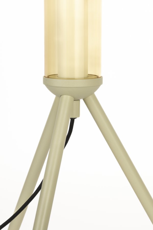 ZUIVER Scotty gulvlampe - beige glas