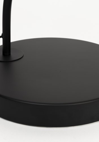 WHITE LABEL LIVING Martine gulvlampe - sort metal