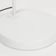 WHITE LABEL LIVING Martine gulvlampe - hvid metal