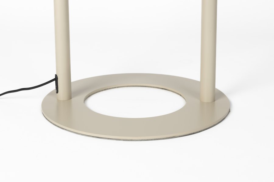 ZUIVER Arch gulvlampe - akryl og beige metal