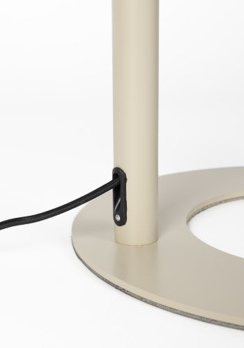 ZUIVER Arch gulvlampe - akryl og beige metal