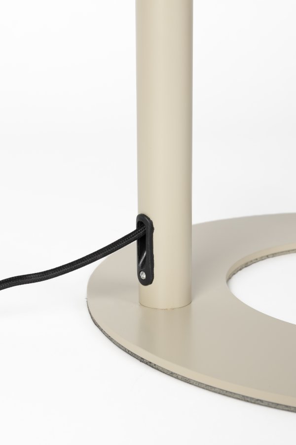 ZUIVER Arch gulvlampe - akryl og beige metal