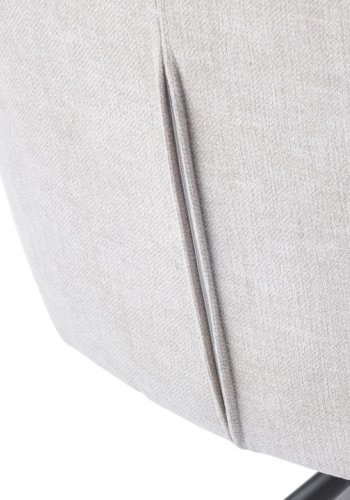 Select Marilla III drejestol, m. armln - linned polyester