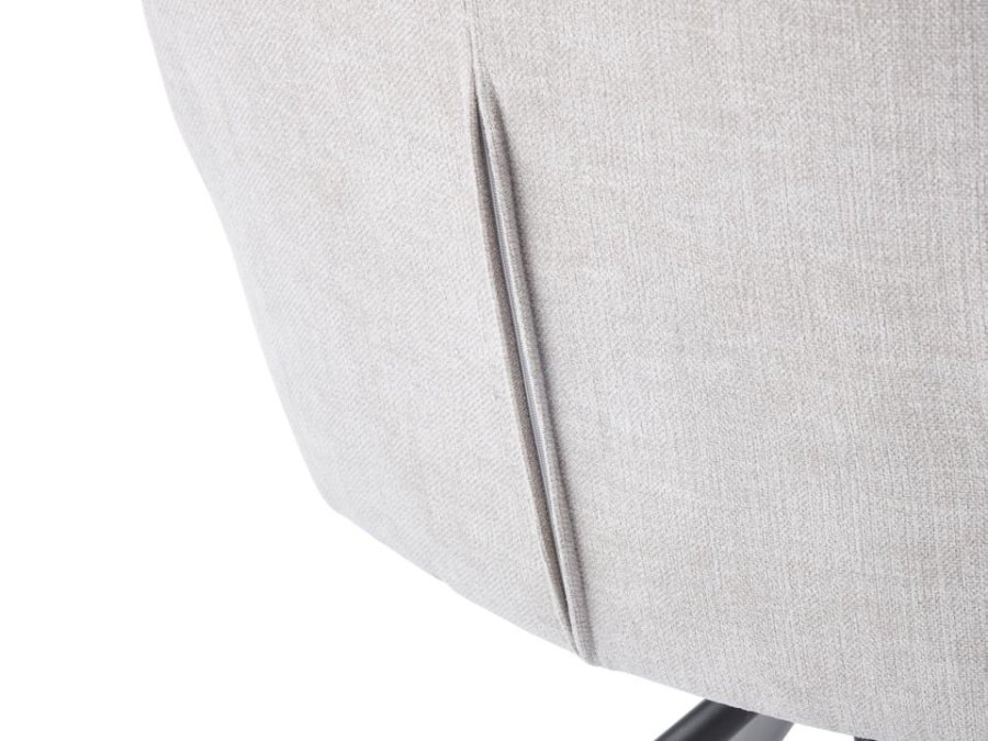 Select Marilla III drejestol, m. armln - linned polyester