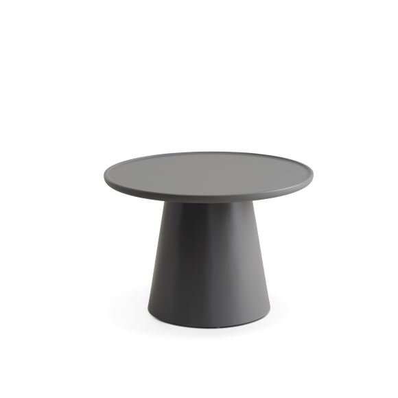 Fraser sofabord, rund - gr MDF (60)