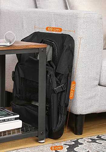 FEANDREA hundekasse, foldbar, m. hndtag - mesh, sort stof og metal