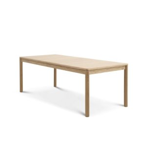 Sydney spisebord - natur egefinér og natur eg (95x220)