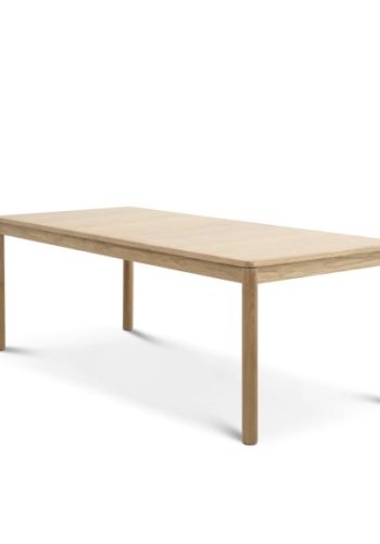 Sydney spisebord - natur egefinér og natur eg (95x220)