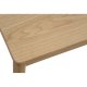Sydney sofabord, kvadratisk - natur egefinér og egetr (80x80)