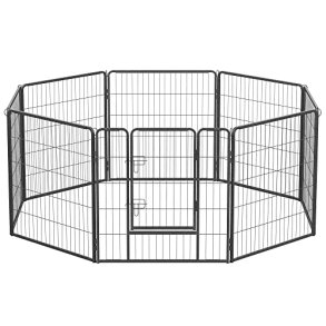 FEANDREA kravlegrd til kledyr, hunde, kaniner og smdyr, til inde og ude brug - gr jern