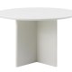 Palma spisebord, rund - greige MDF (110)