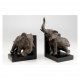 KARE DESIGN Elephants bogsttte - brun polyresin (st á 2)