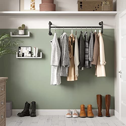 SONGMICS vghngt tjstang - sort jern