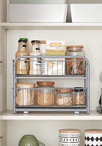 SONGMICS organizer 2 udtrksskuffer til skabe, stabelbar - slv stl