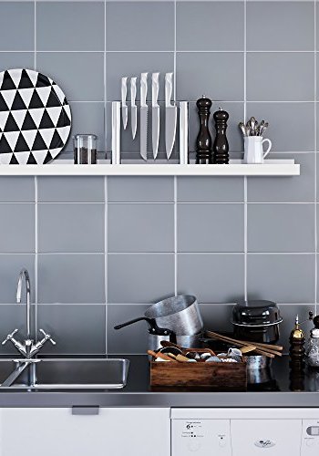 SONGMICS svvehylde - hjglans hvid MDF