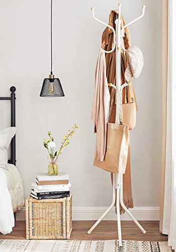 SONGMICS stumtjener, m. 12 knager - cremehvid og elfenben stl