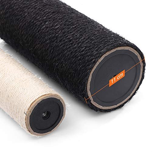 FEANDREA kradsetr, 4 niveauer, 1 liggestol, 1 hule, 1 kurv - lysegr plys