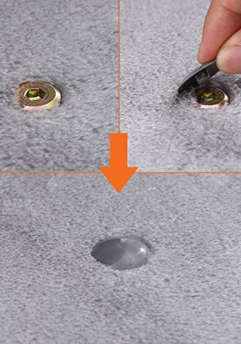 FEANDREA kradsetr, 4 niveauer, 1 liggestol, 1 hule, 1 kurv - lysegr plys