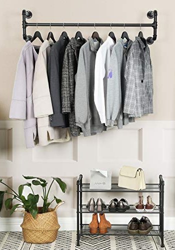 SONGMICS vghngt tjstang - sort jern