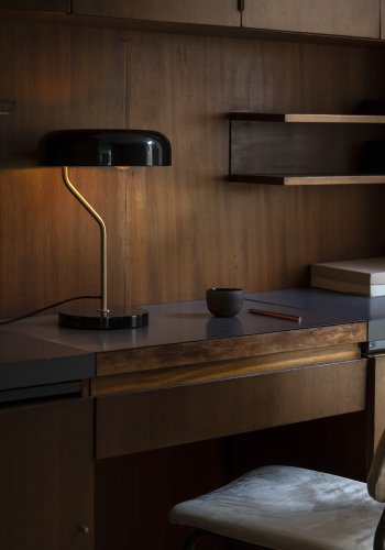 DUTCHBONE Eclipse bordlampe - sort jern