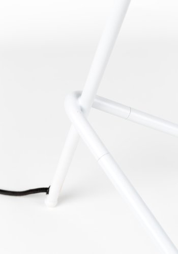 ZUIVER Shady bordlampe - hvid jern