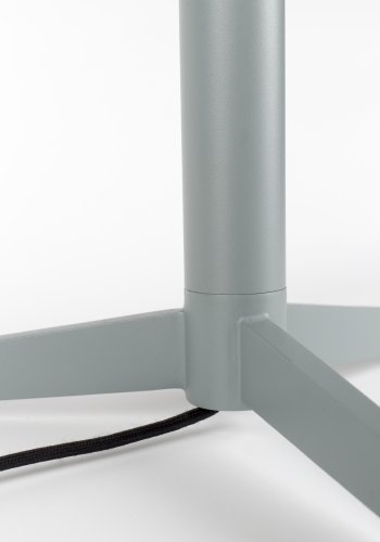 ZUIVER Shelby bordlampe - gr bomuld/linned og jern