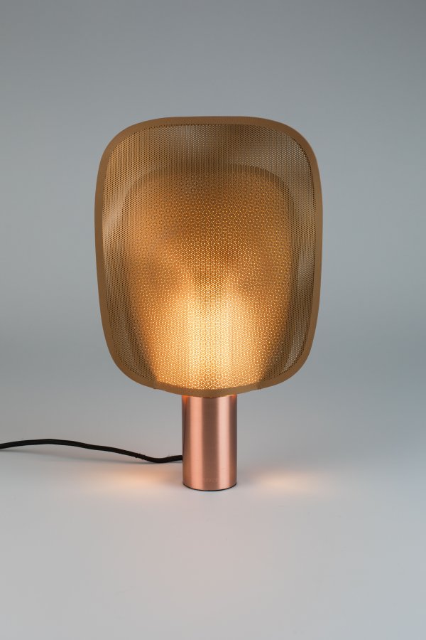 ZUIVER Mai bordlampe S - kobber jern