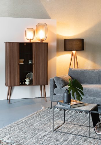 ZUIVER Mai bordlampe S - kobber jern