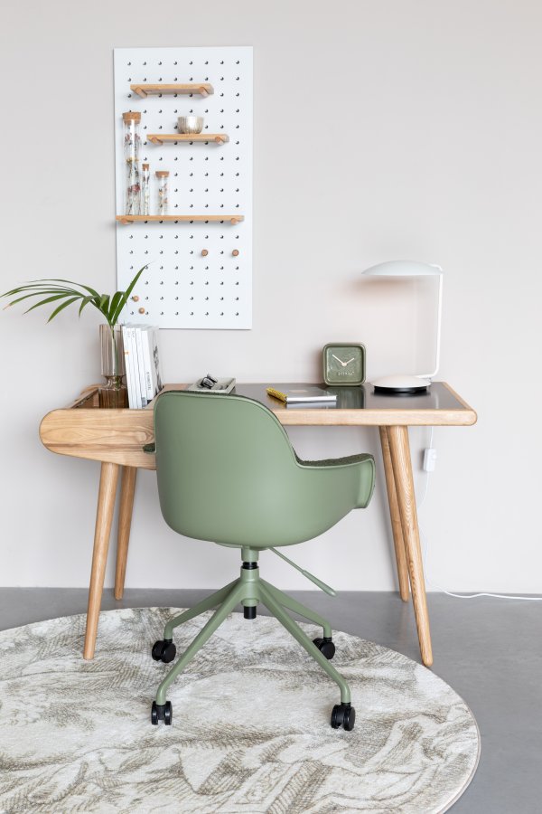 ZUIVER Pixie skrivebordslampe - hvid jern