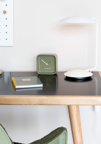 ZUIVER Pixie skrivebordslampe - hvid jern